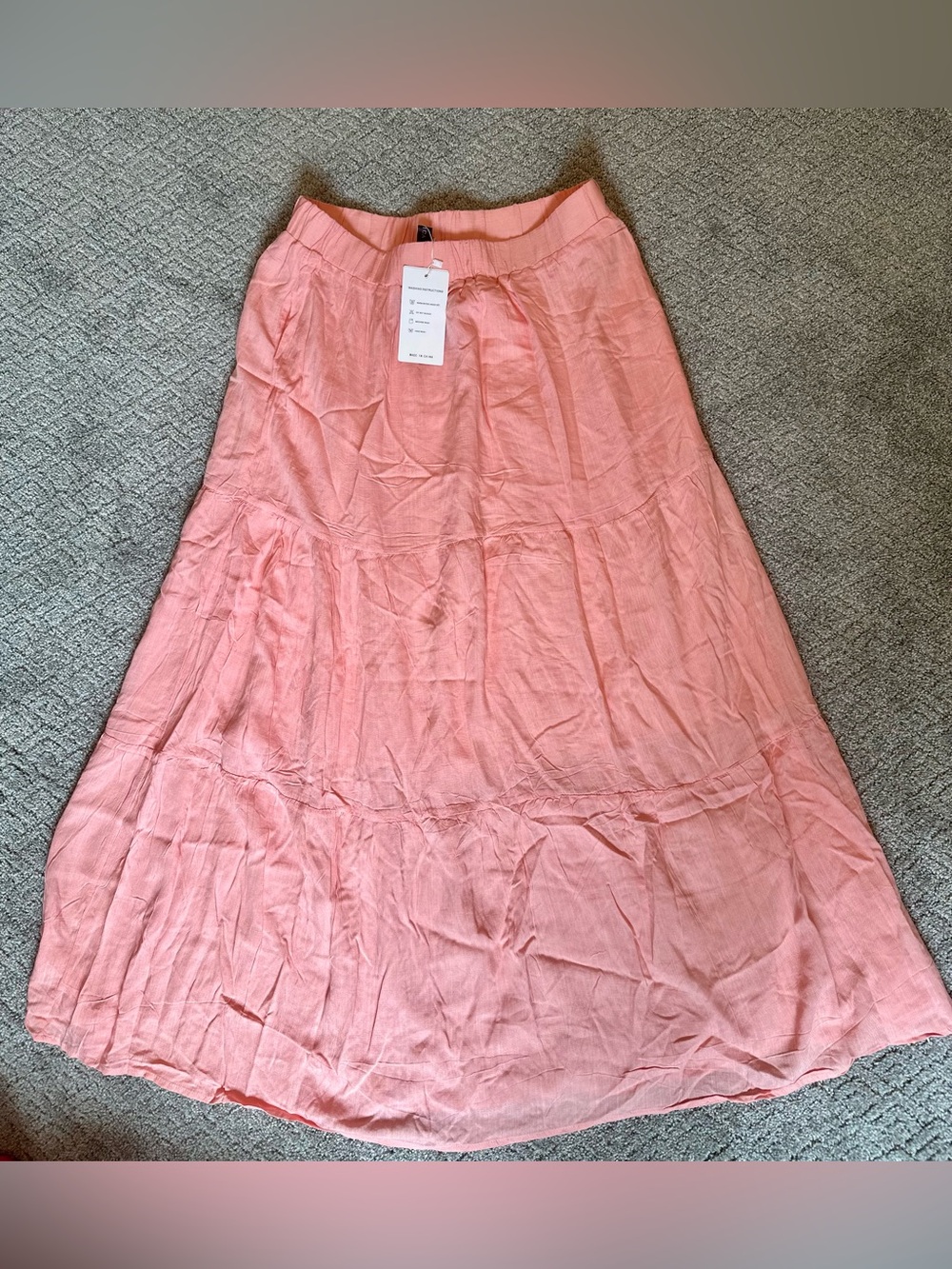 Zesica Women Skirt Large Peach NWT